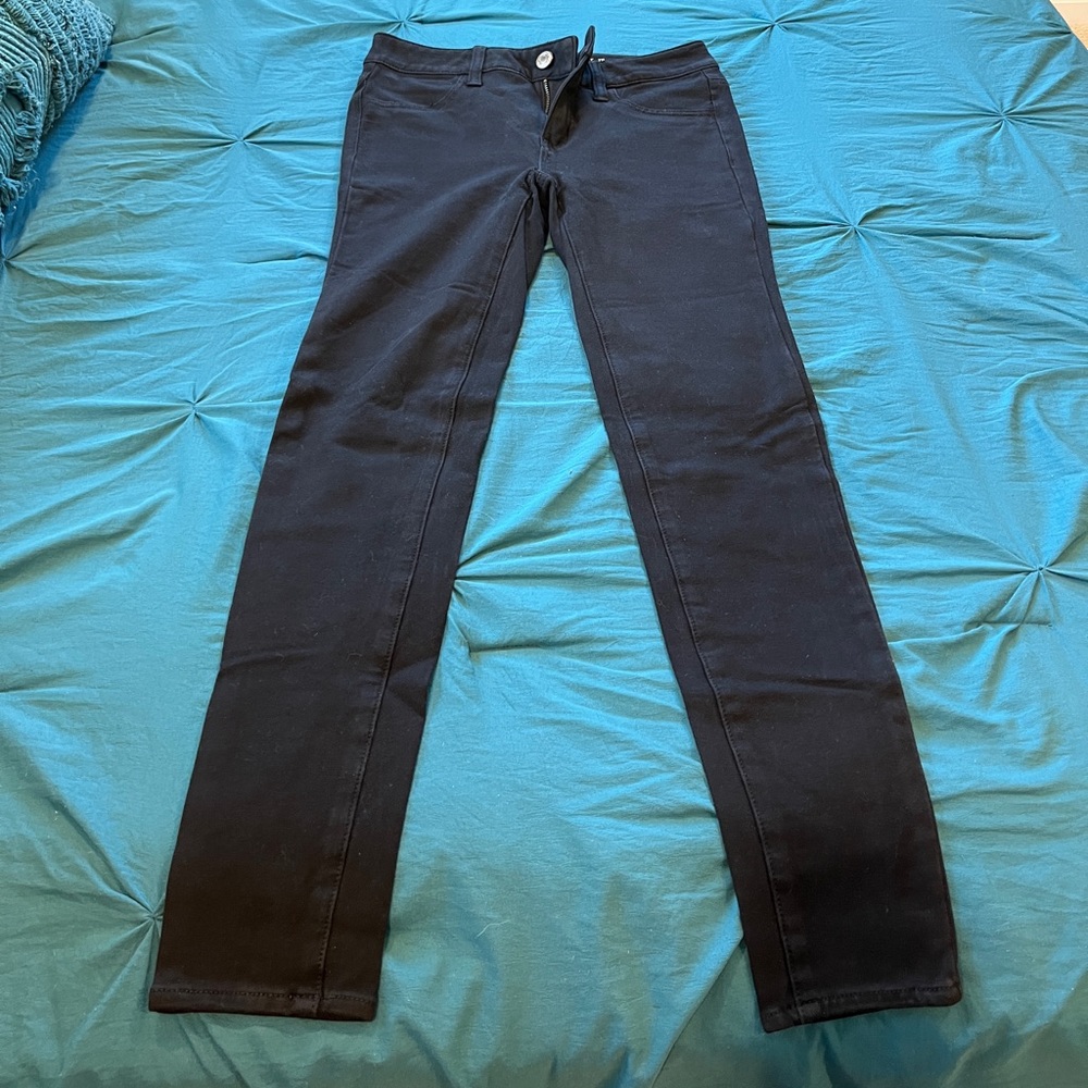 AEO black jean jeggings - 2